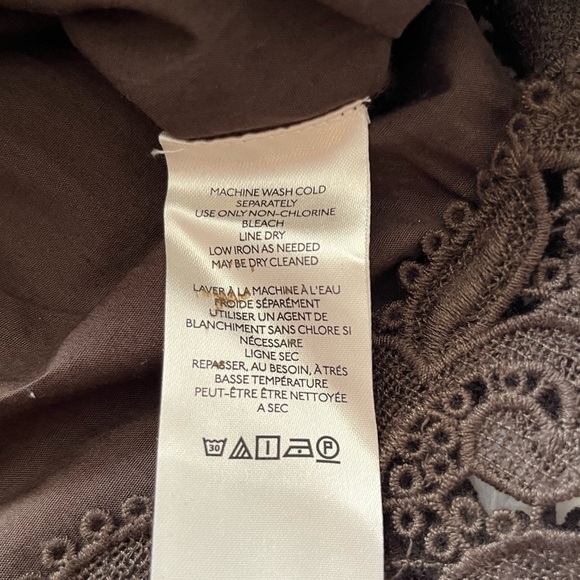 Free People | Hooked On You Pleated Lace Crop Blouse - Picture 6 of 8